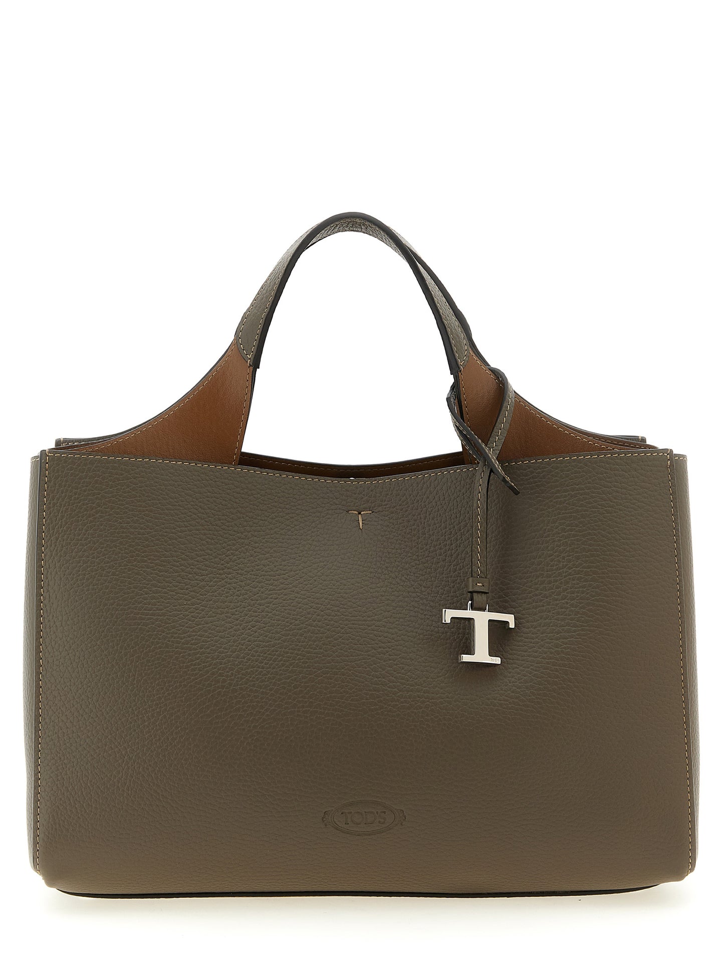 Tod's Gray 'T Timeless' Small Handbag grau