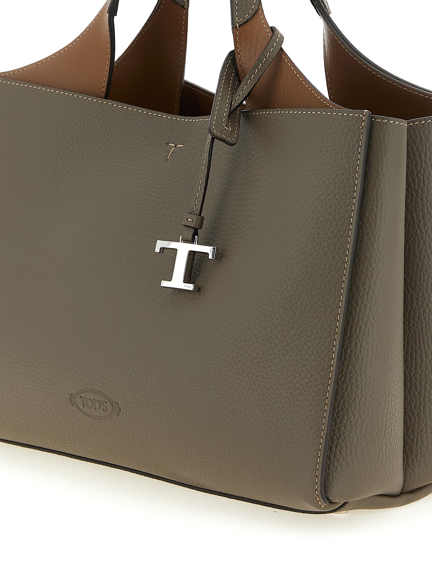 Tod's Gray 'T Timeless' Small Handbag grau
