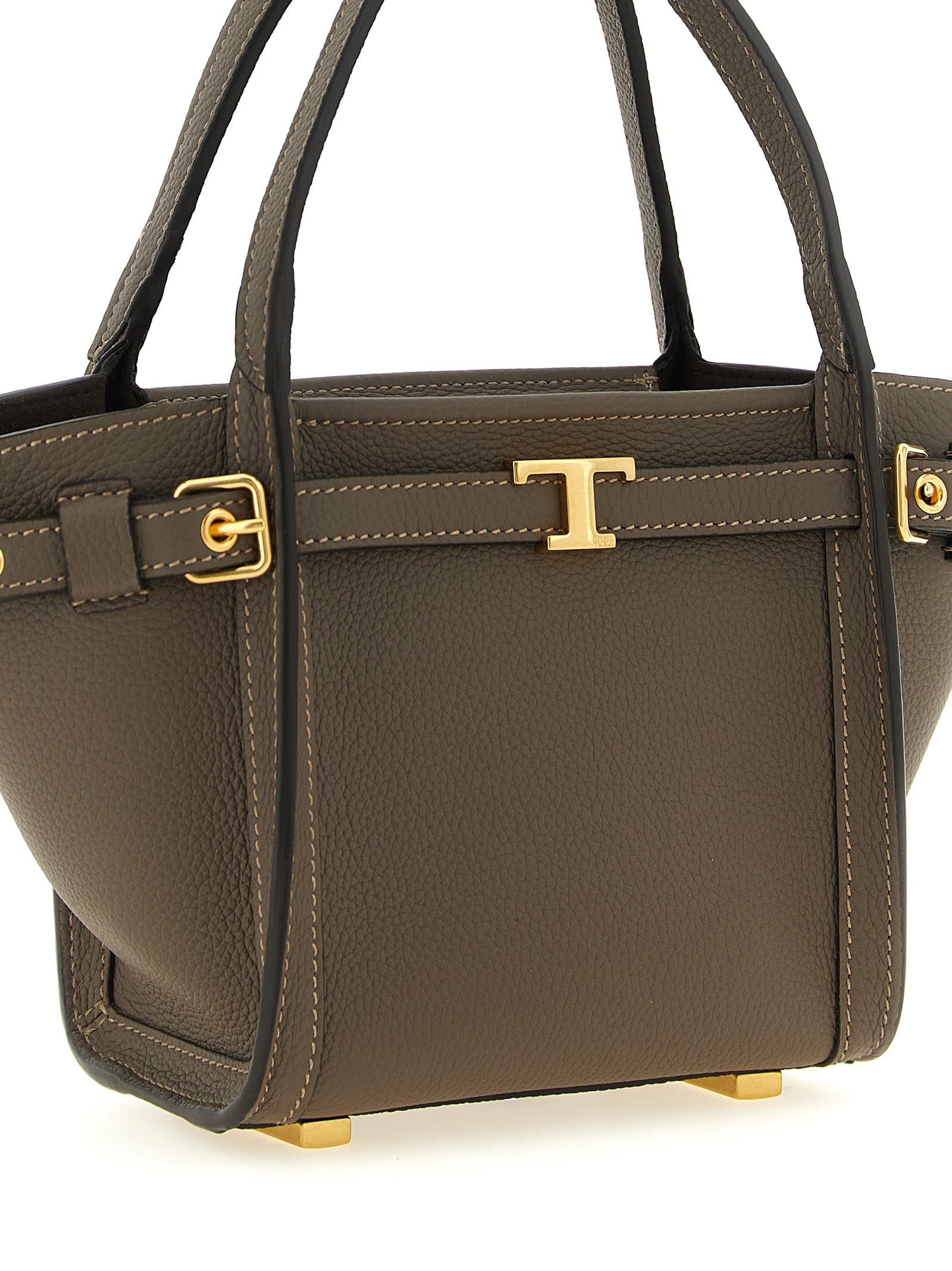 Tod's Gray 'Tim' Mini Tote Bag grau