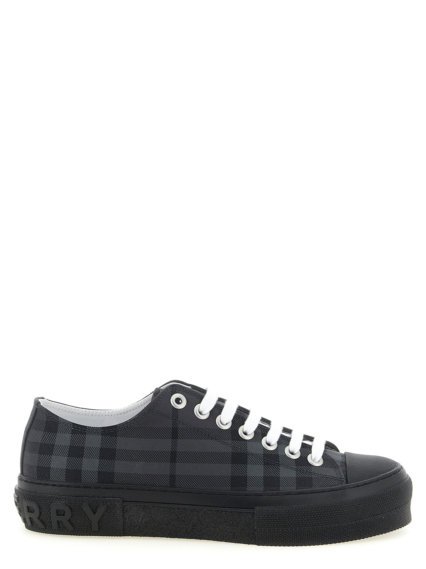 Burberry Gray 'Low Top' Sneakers grau
