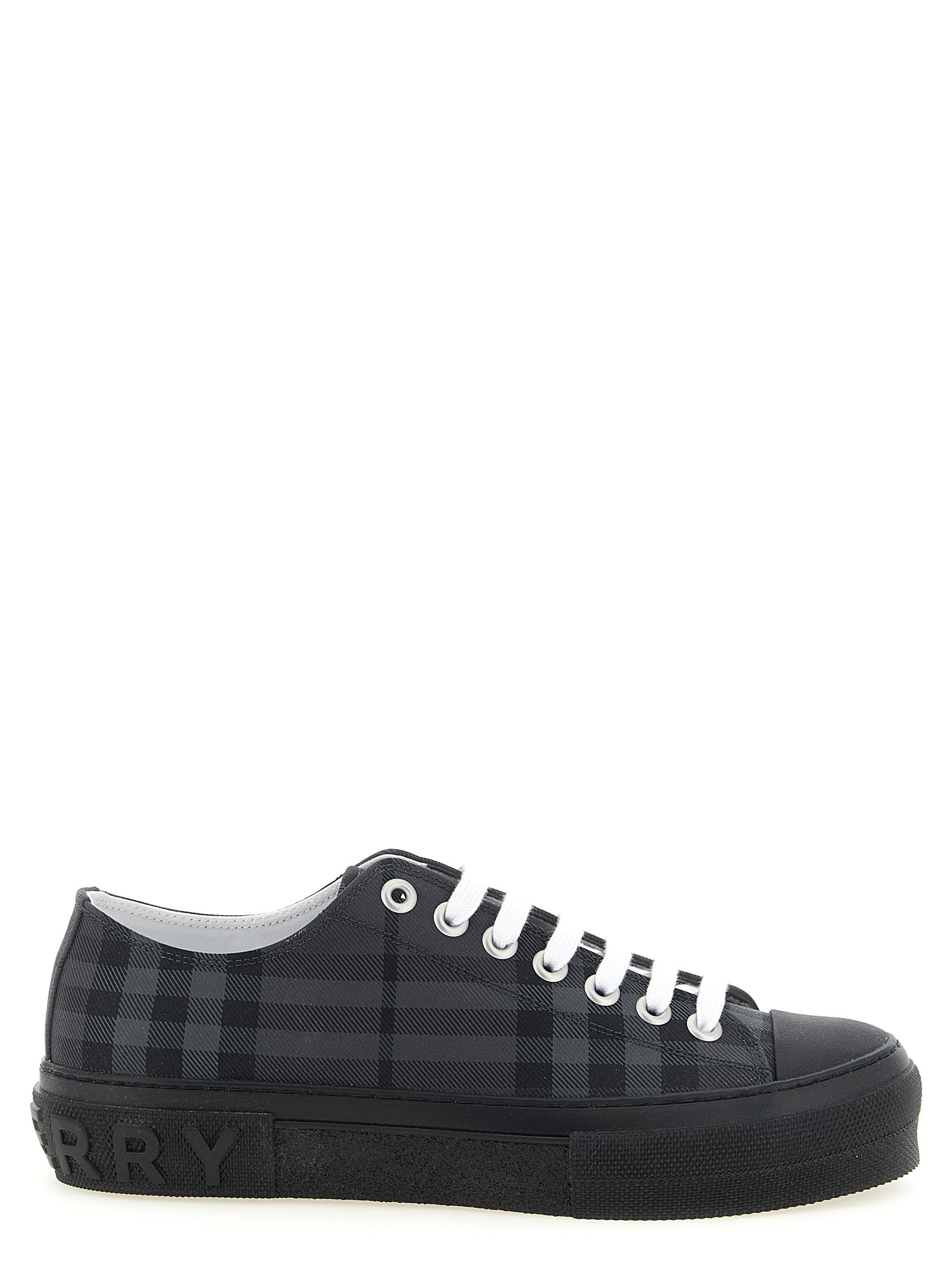 Burberry Gray 'Low Top' Sneakers grau
