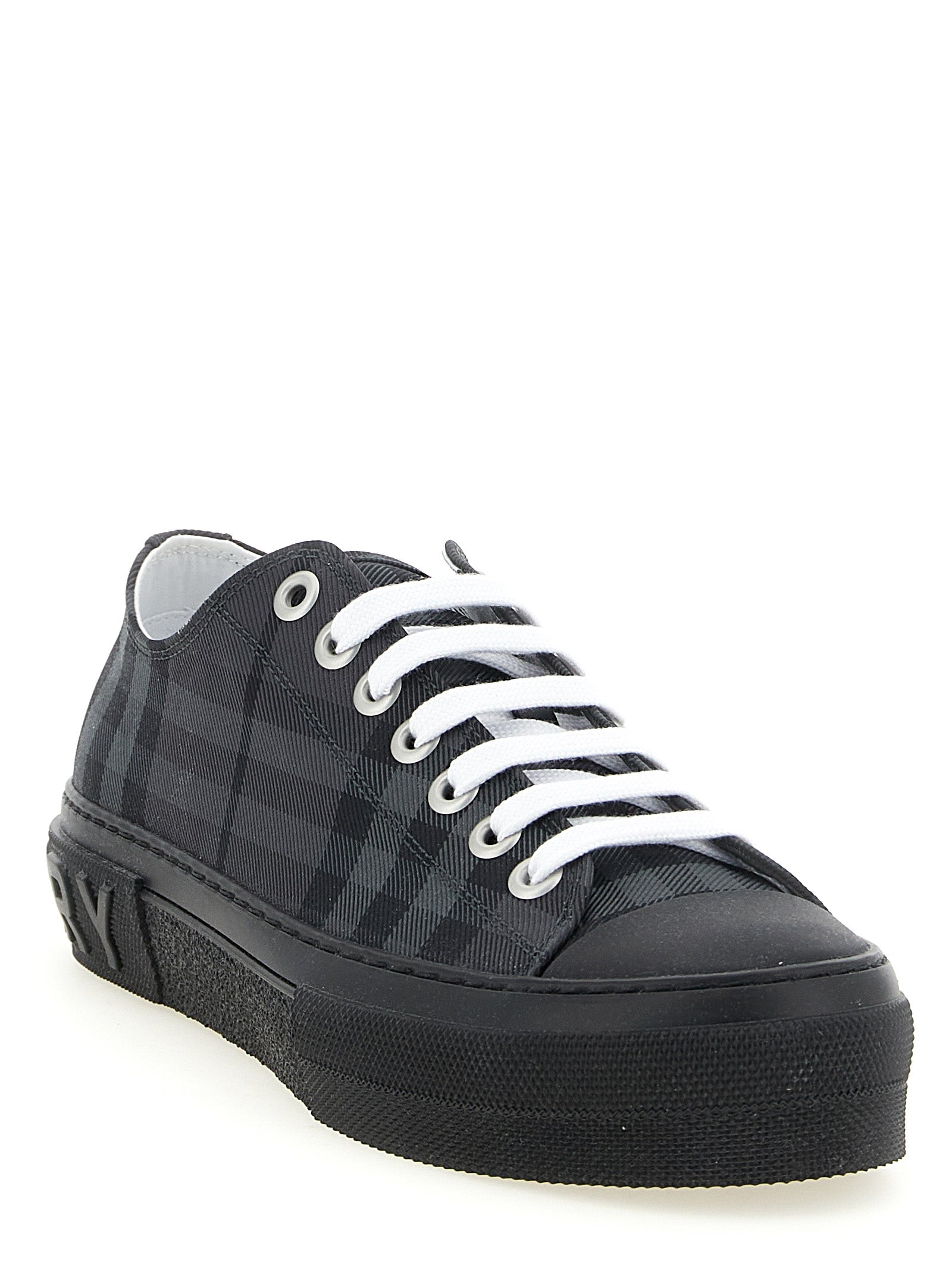 Burberry Gray 'Low Top' Sneakers grau