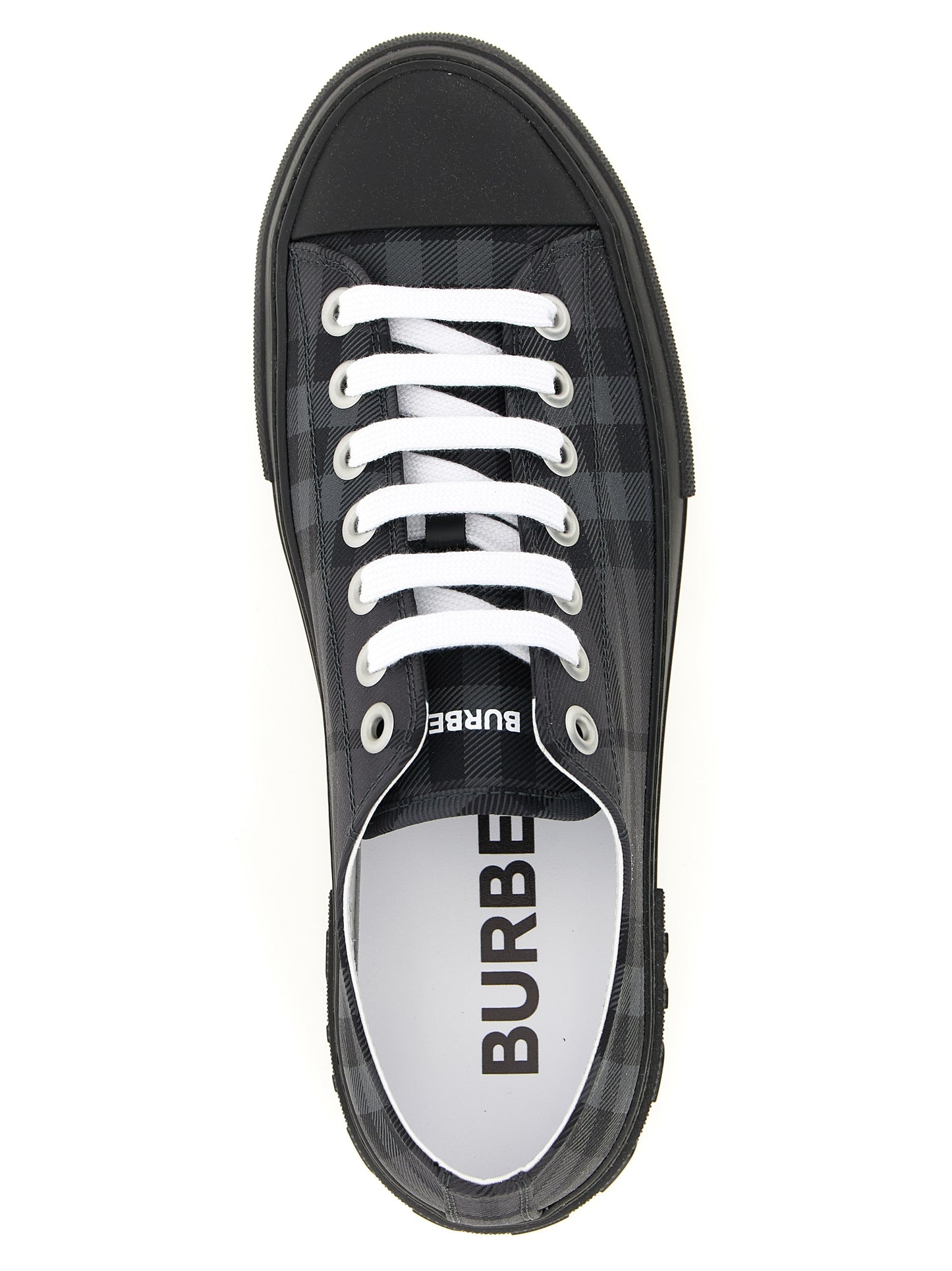 Burberry Gray 'Low Top' Sneakers grau