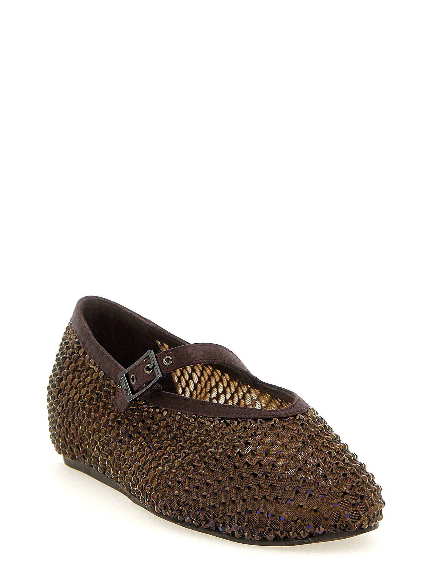 LE SILLA Brown 'Gilda' Flats braun