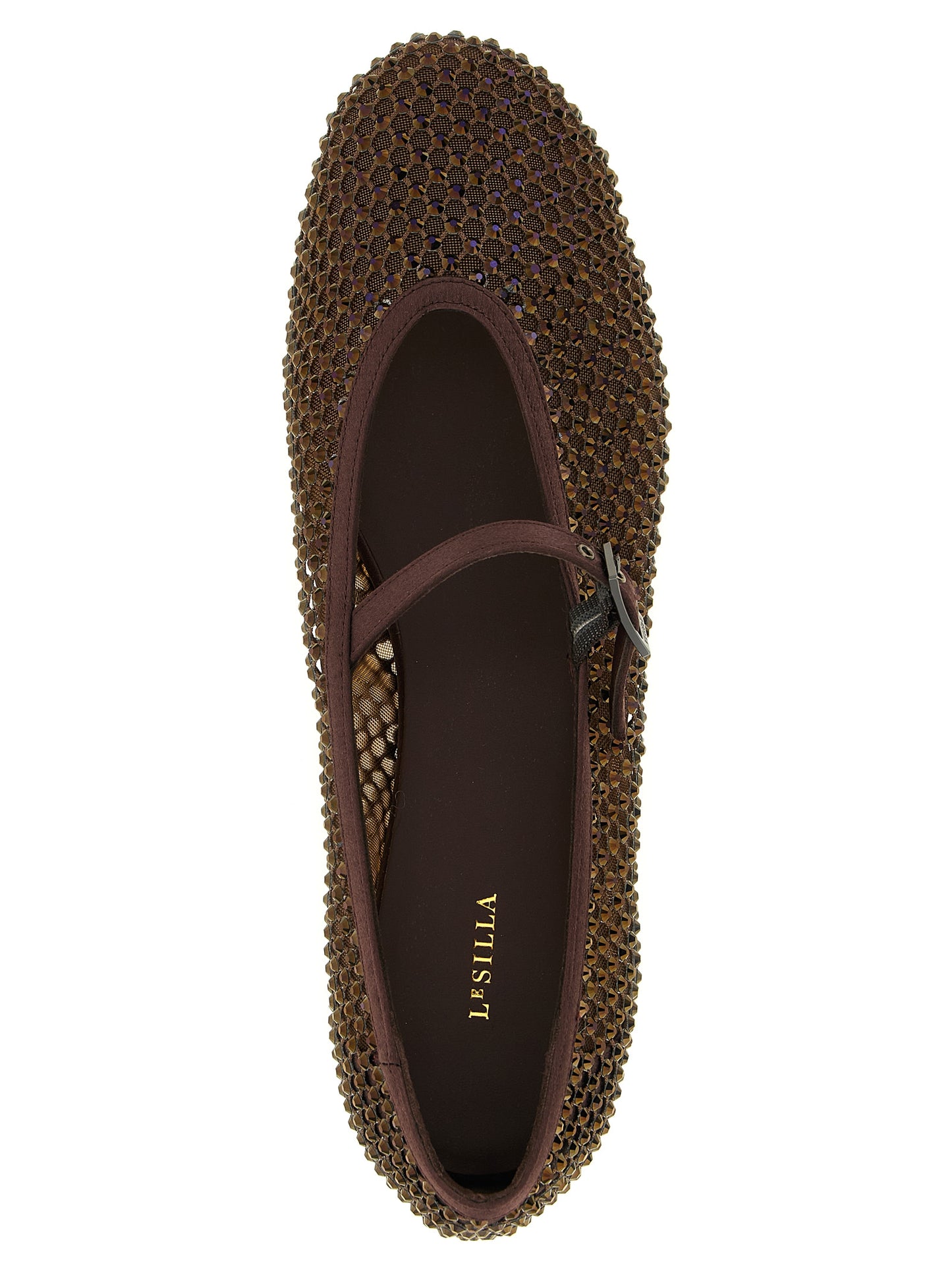 LE SILLA Brown 'Gilda' Flats braun