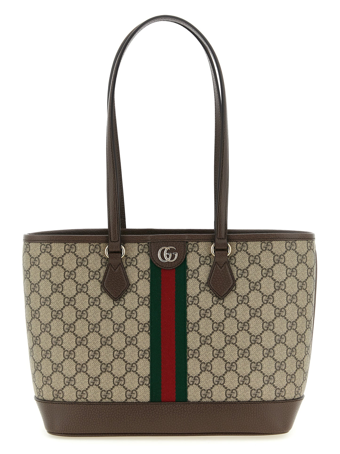 Gucci Brown 'Ophidia' Medium Tote Bag braun