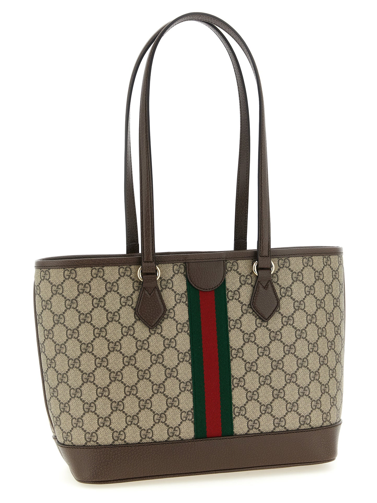 Gucci Brown 'Ophidia' Medium Tote Bag braun