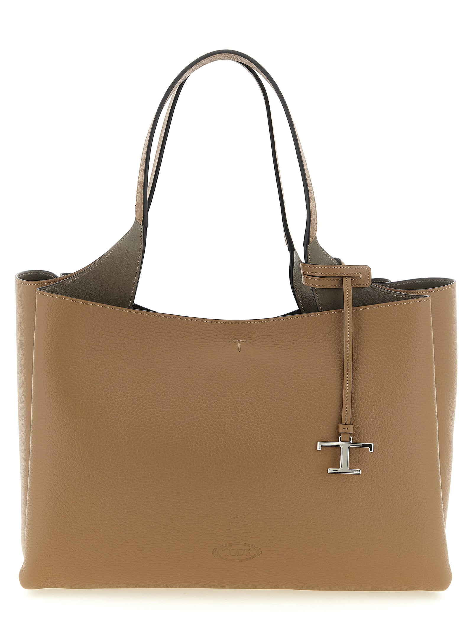 Tod's Brown 'T Timeless' Medium Tote Bag braun