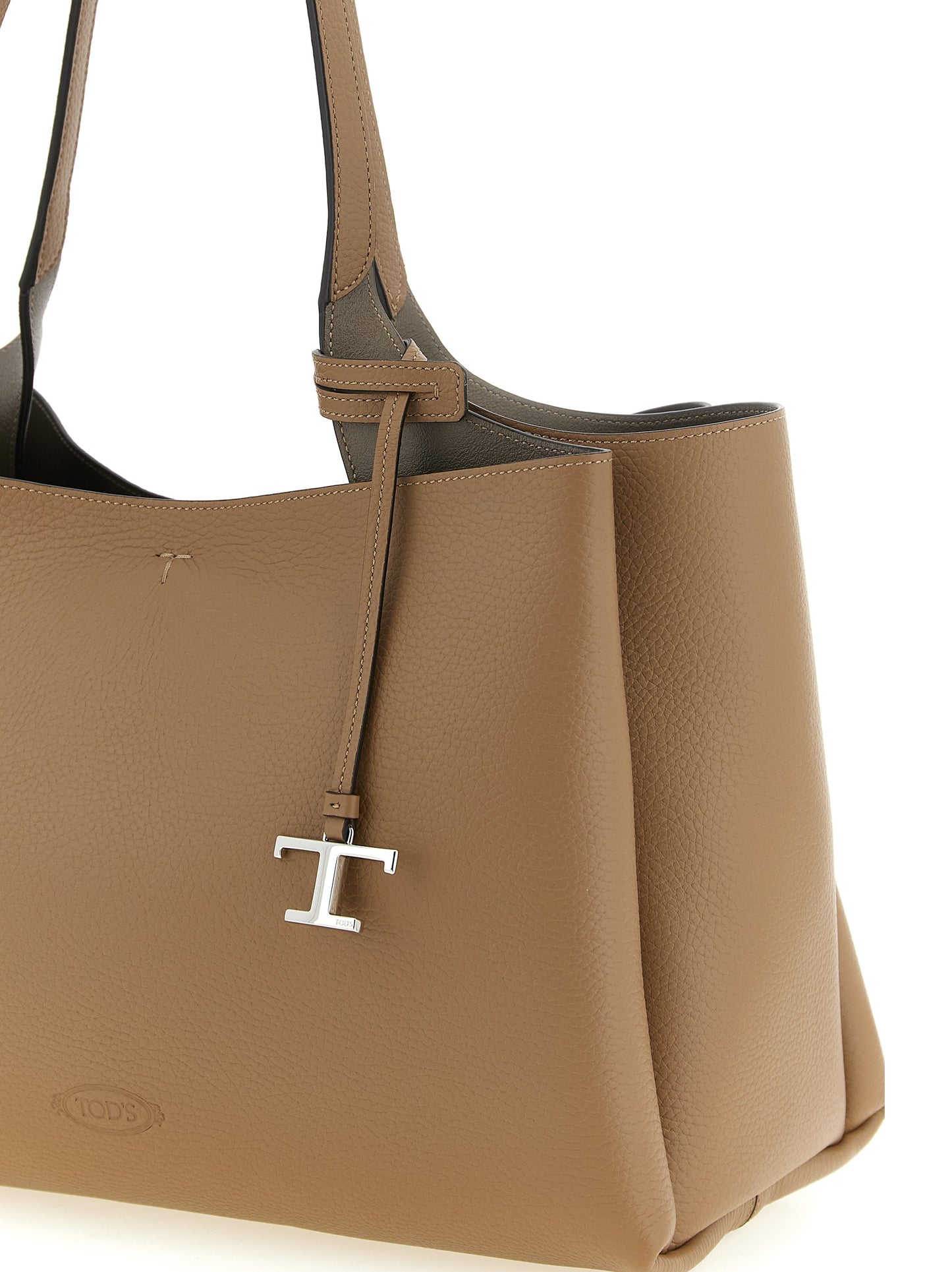 Tod's Brown 'T Timeless' Medium Tote Bag braun