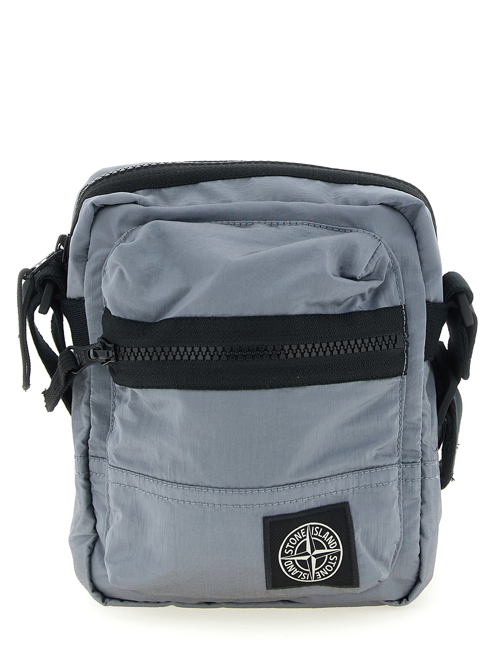Stone Island Gray '9200015' Crossbody Bag grau