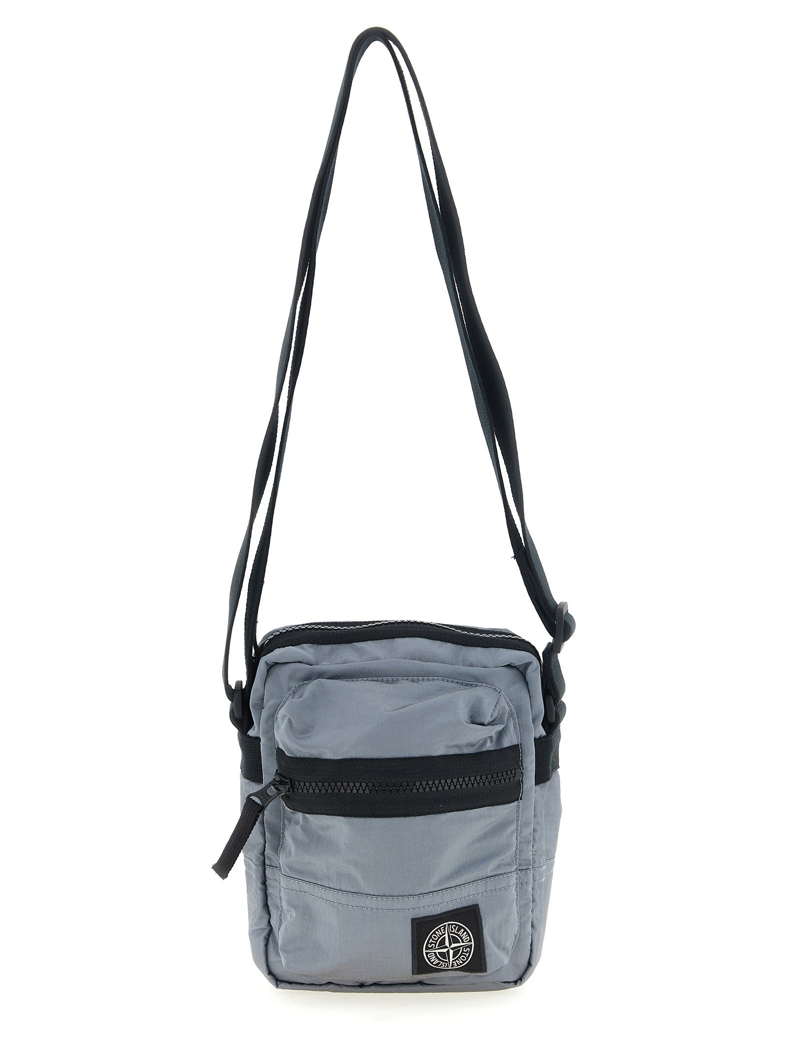 Stone Island Gray '9200015' Crossbody Bag grau