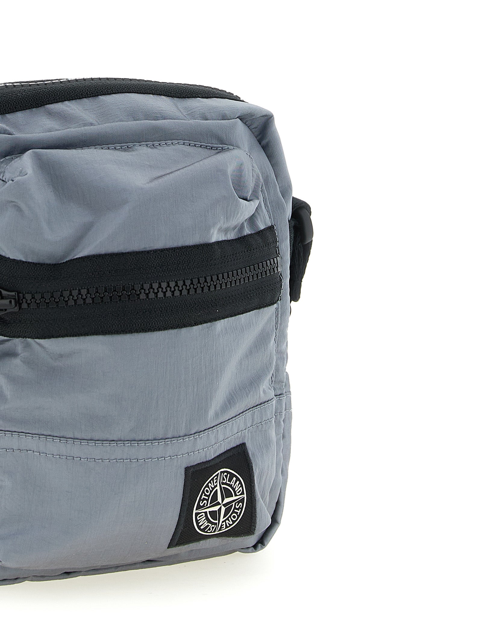 Stone Island Gray '9200015' Crossbody Bag grau