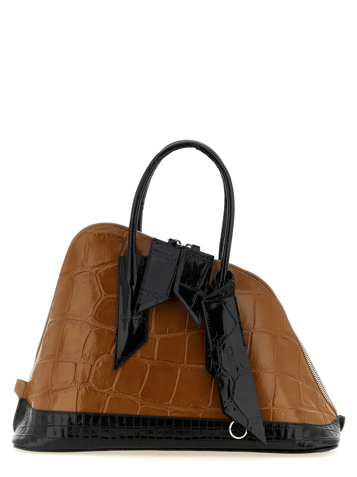The Attico Brown 'La Sant Ambroeus' Micro Handbag braun