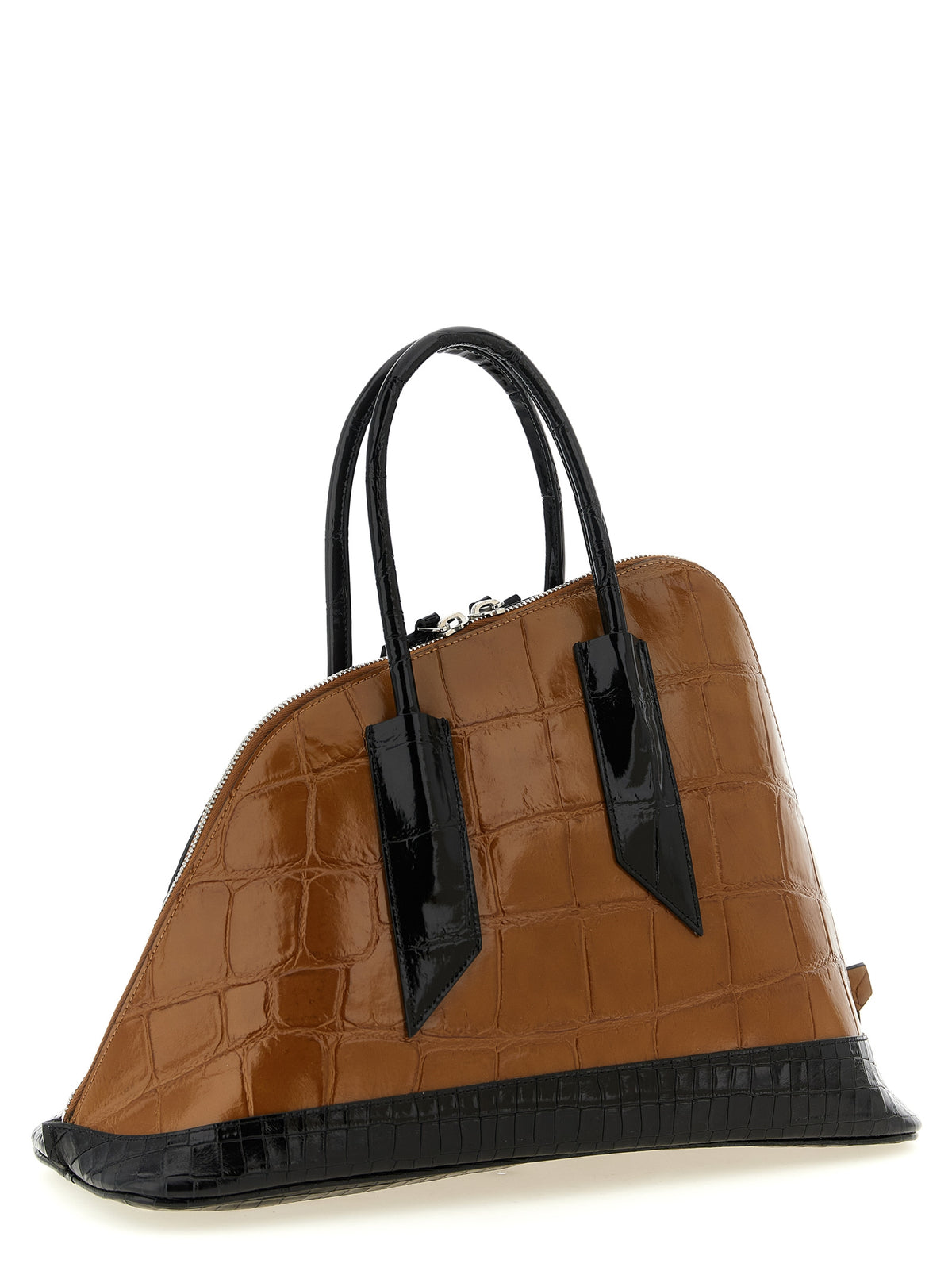 The Attico Brown 'La Sant Ambroeus' Micro Handbag braun