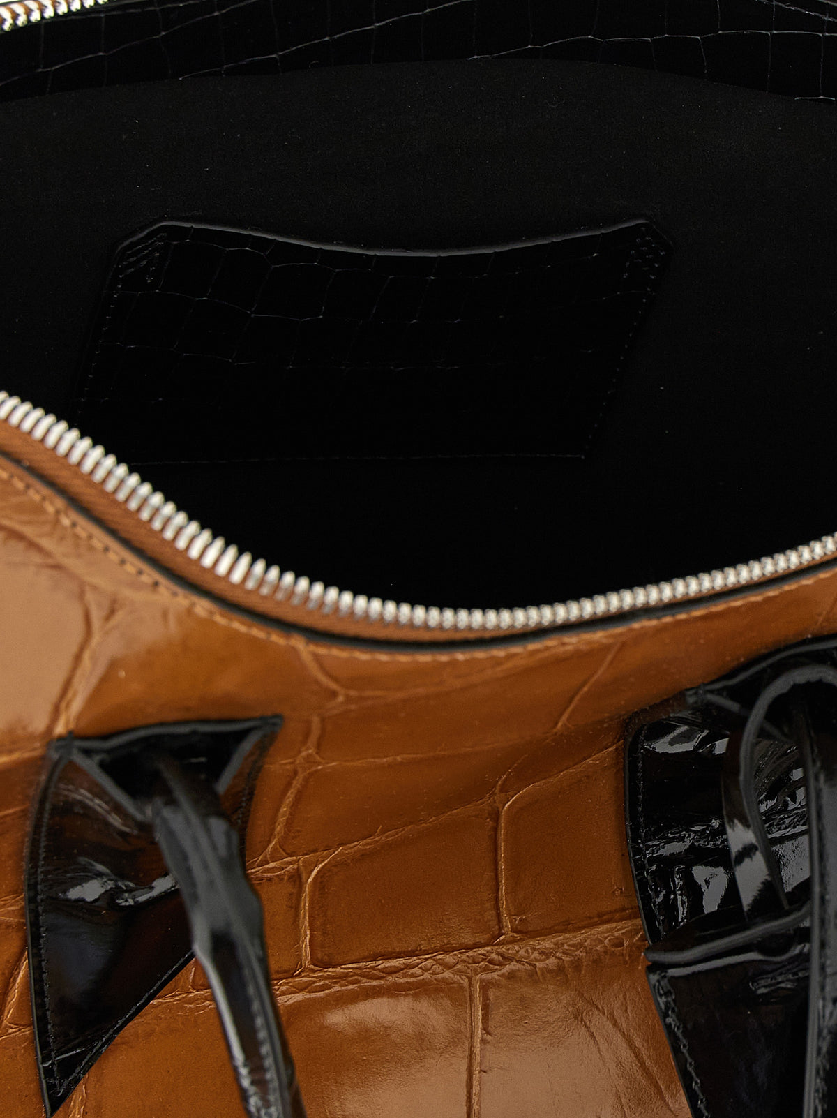 The Attico Brown 'La Sant Ambroeus' Micro Handbag braun