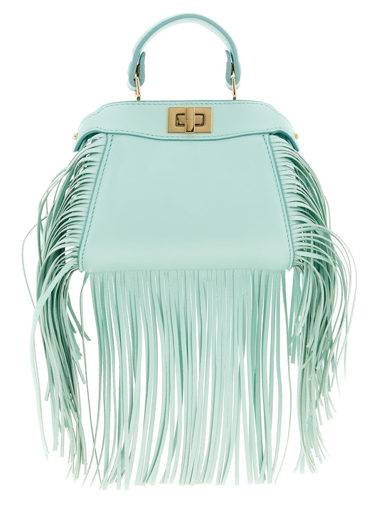 Fendi Bicolor 'Nano Peekaboo' Handbag multicolor