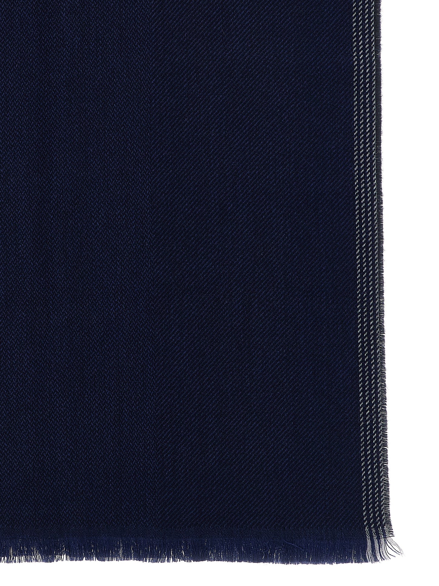 Brunello Cucinelli Blue Epitome Of Luxury And Elegance Mini Scarf blau