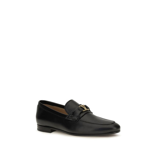 Valentino Garavani Black 'Slip-On' Loafers schwarz