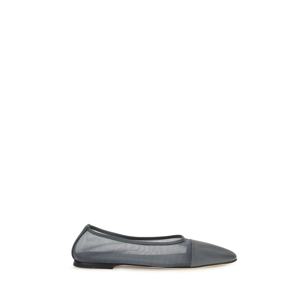 Dear Frances Gray Gala Mesh Ballerinas Flats grau