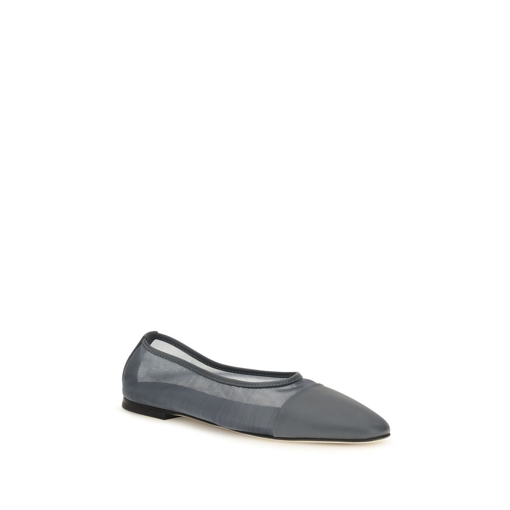 Dear Frances Gray Gala Mesh Ballerinas Flats grau