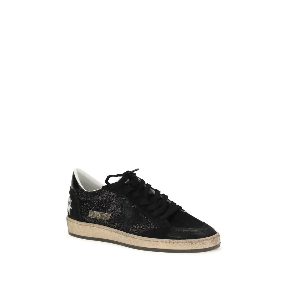 Golden Goose Black 'Low Top' Sneakers schwarz