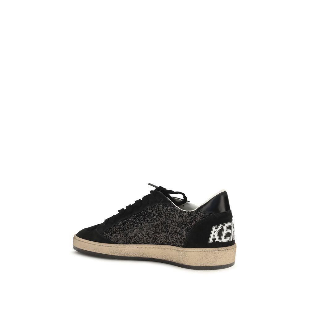 Golden Goose Black 'Low Top' Sneakers schwarz