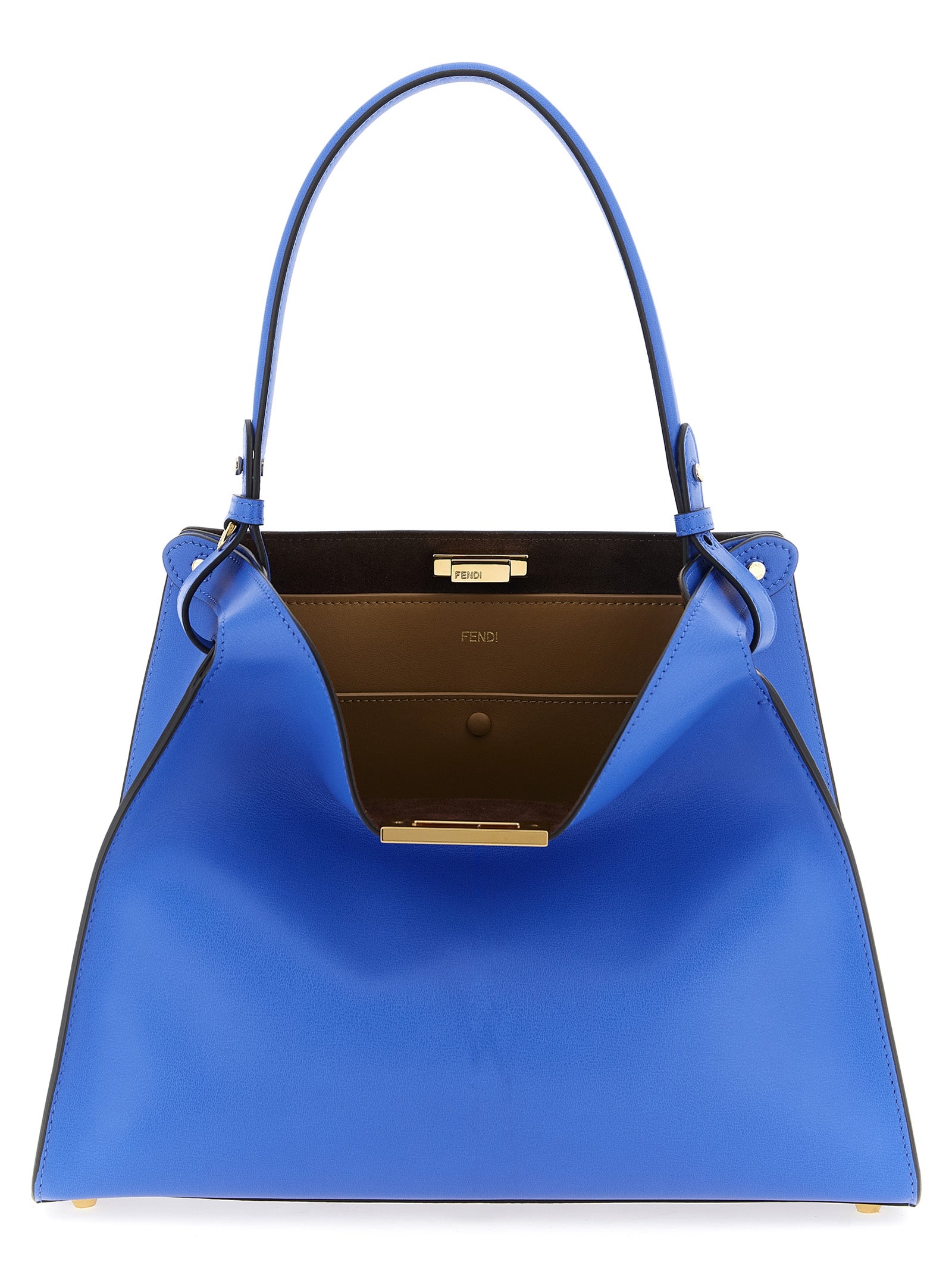 Fendi Blue Way' Medium Handbag blau