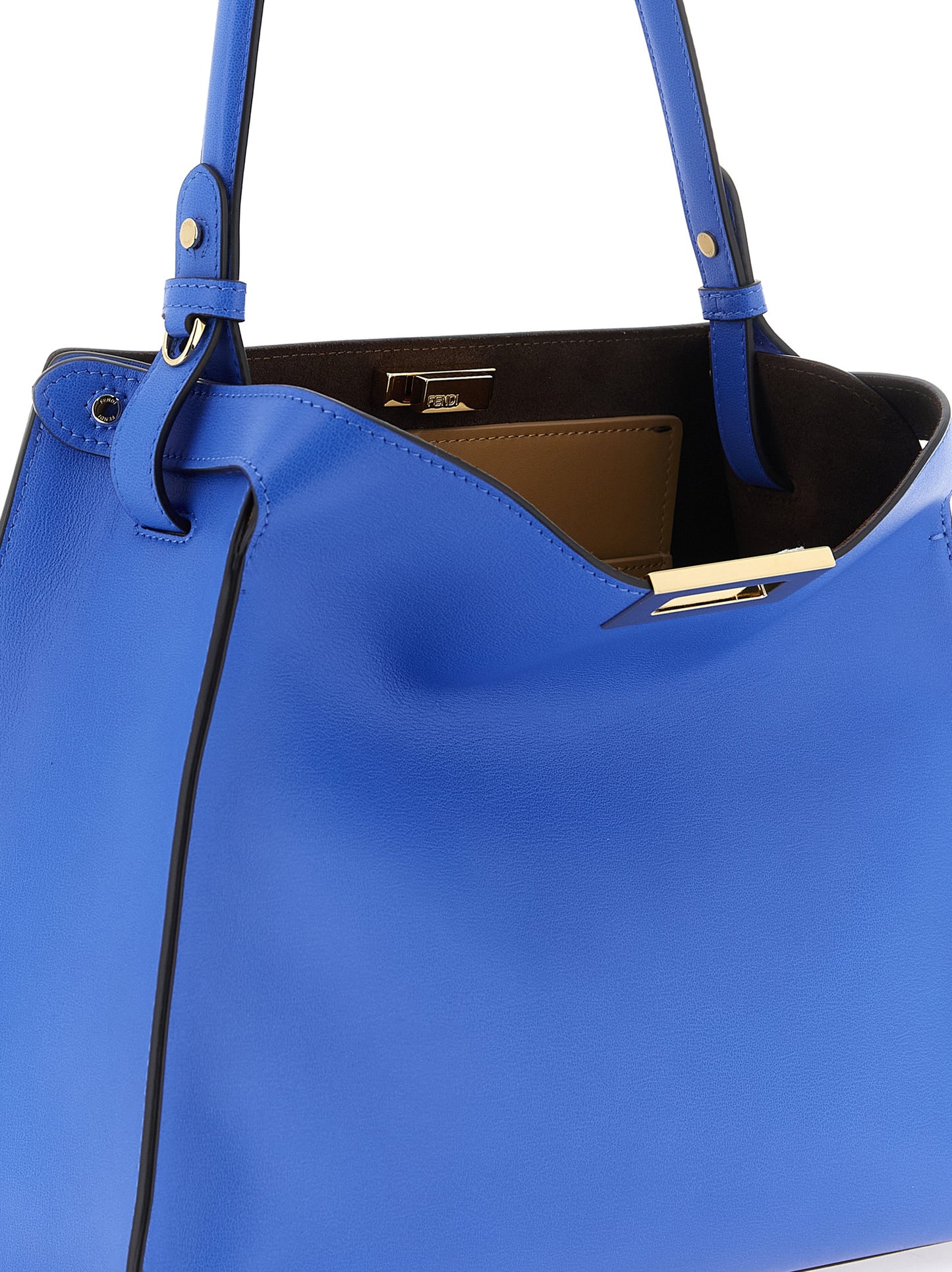 Fendi Blue Way' Medium Handbag blau
