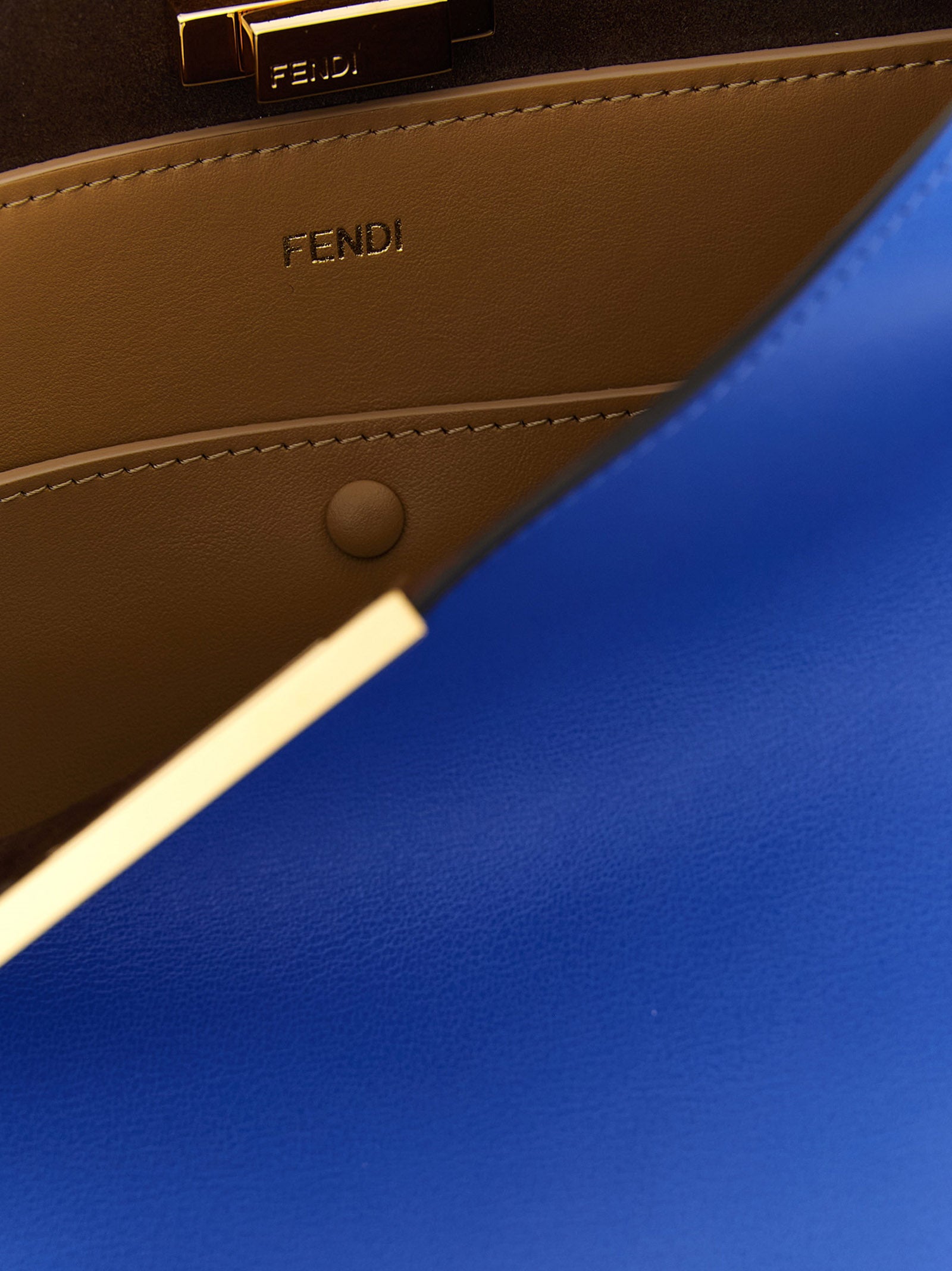 Fendi Blue Way' Medium Handbag blau