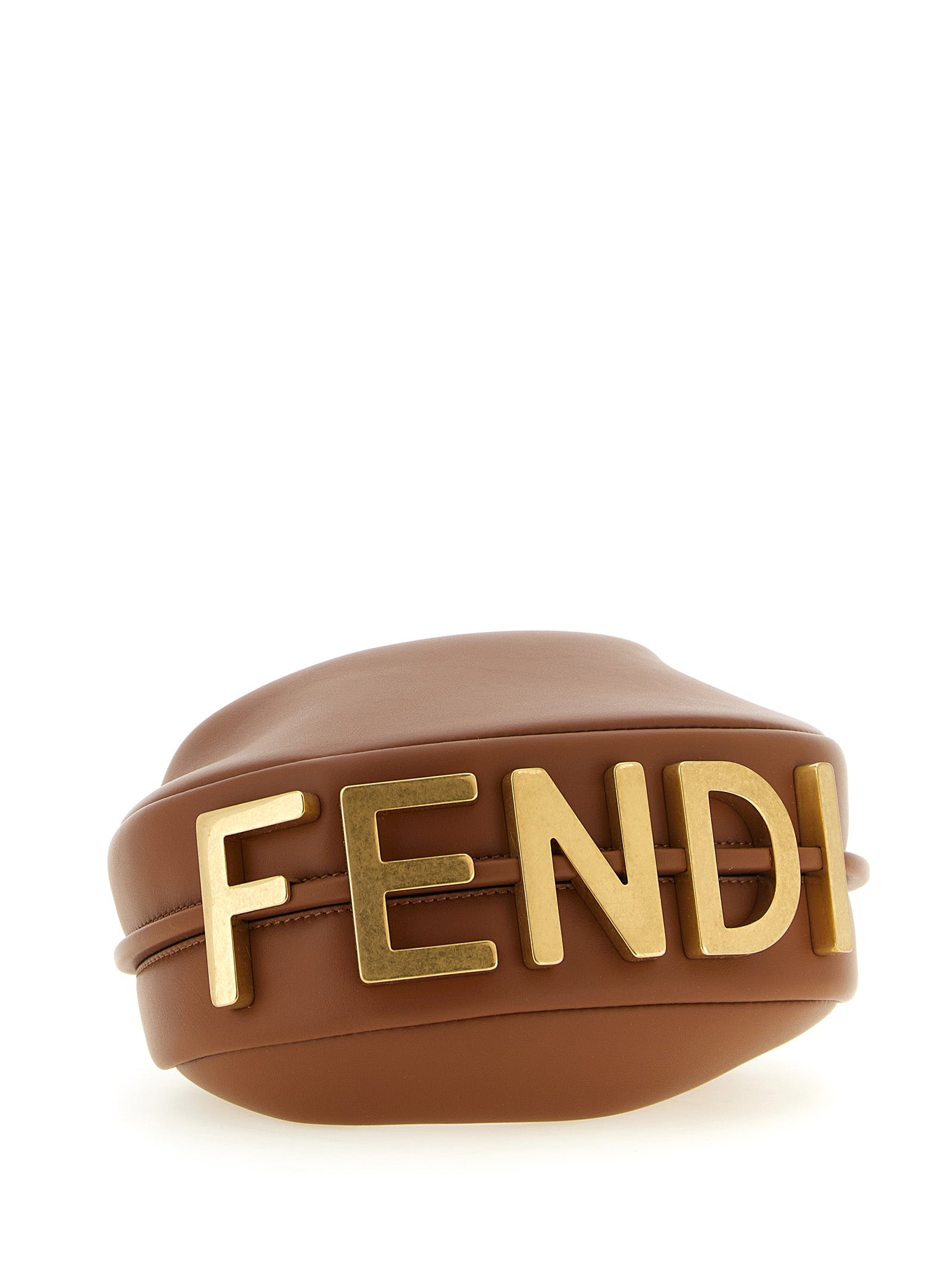 Fendi Brown 'Fendigraphy' Mini Handbag braun