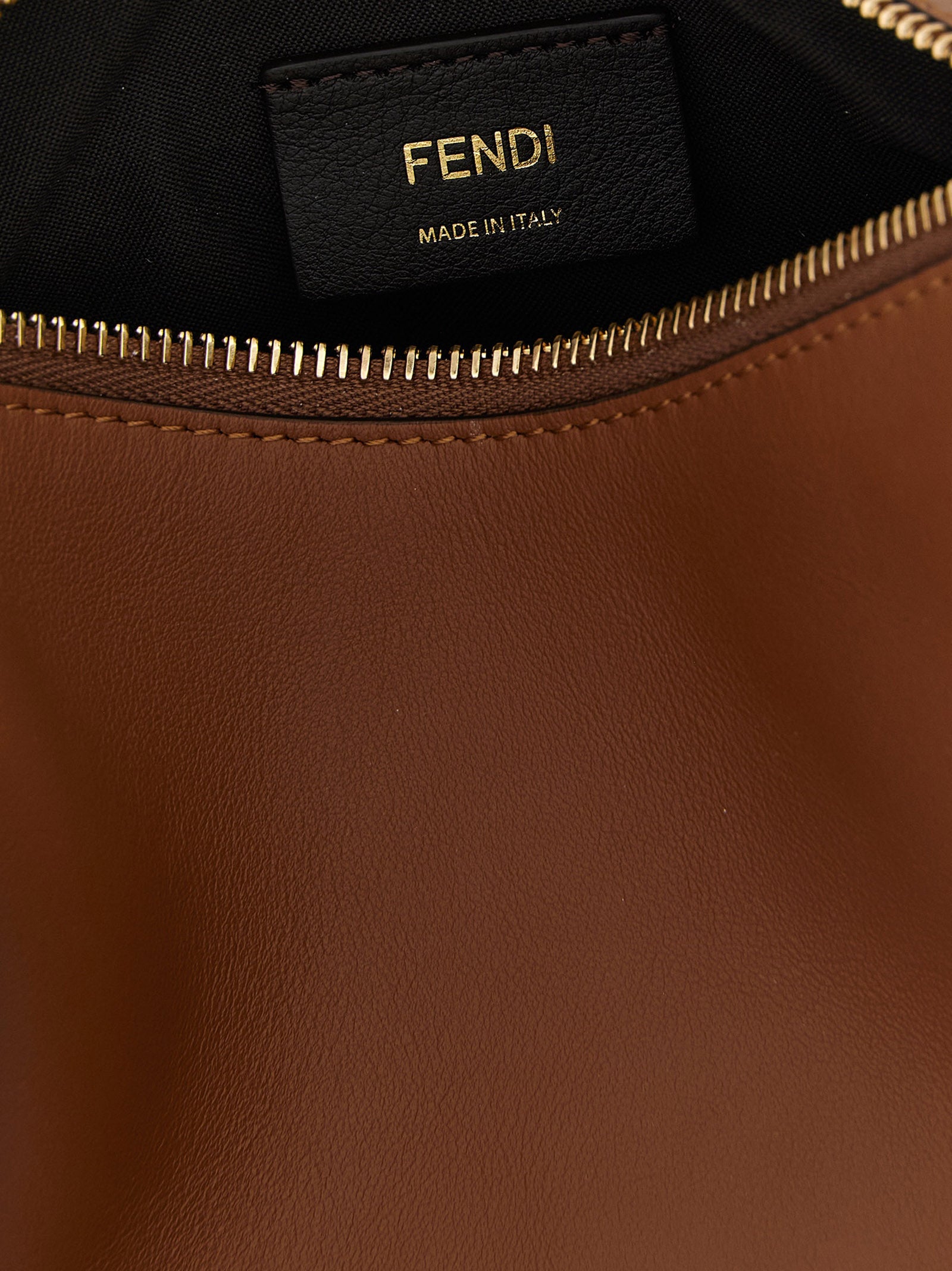 Fendi Brown 'Fendigraphy' Mini Handbag braun