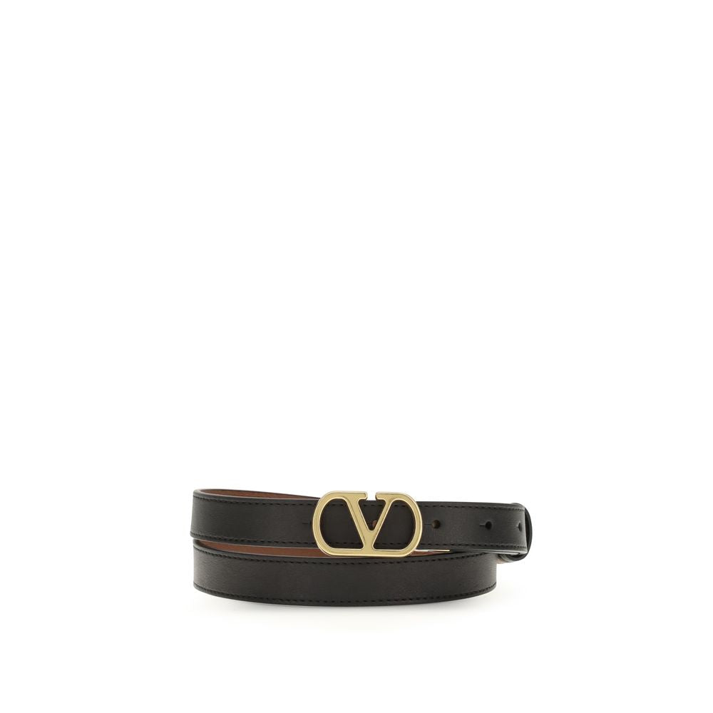 Valentino Garavani Black Reversible Belt Curated Luxury Accessories by Orvyn