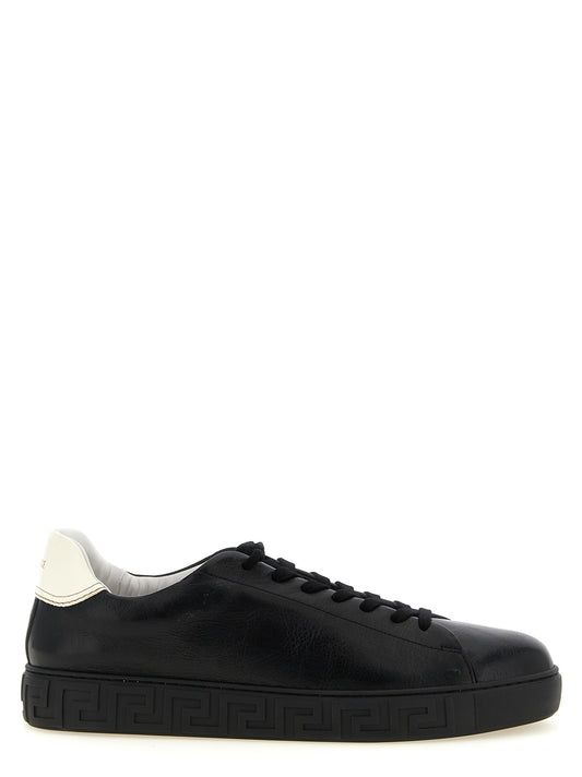 Versace Bicolor 'Greca' Sneakers multicolor
