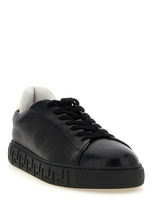 Versace Bicolor 'Greca' Sneakers multicolor