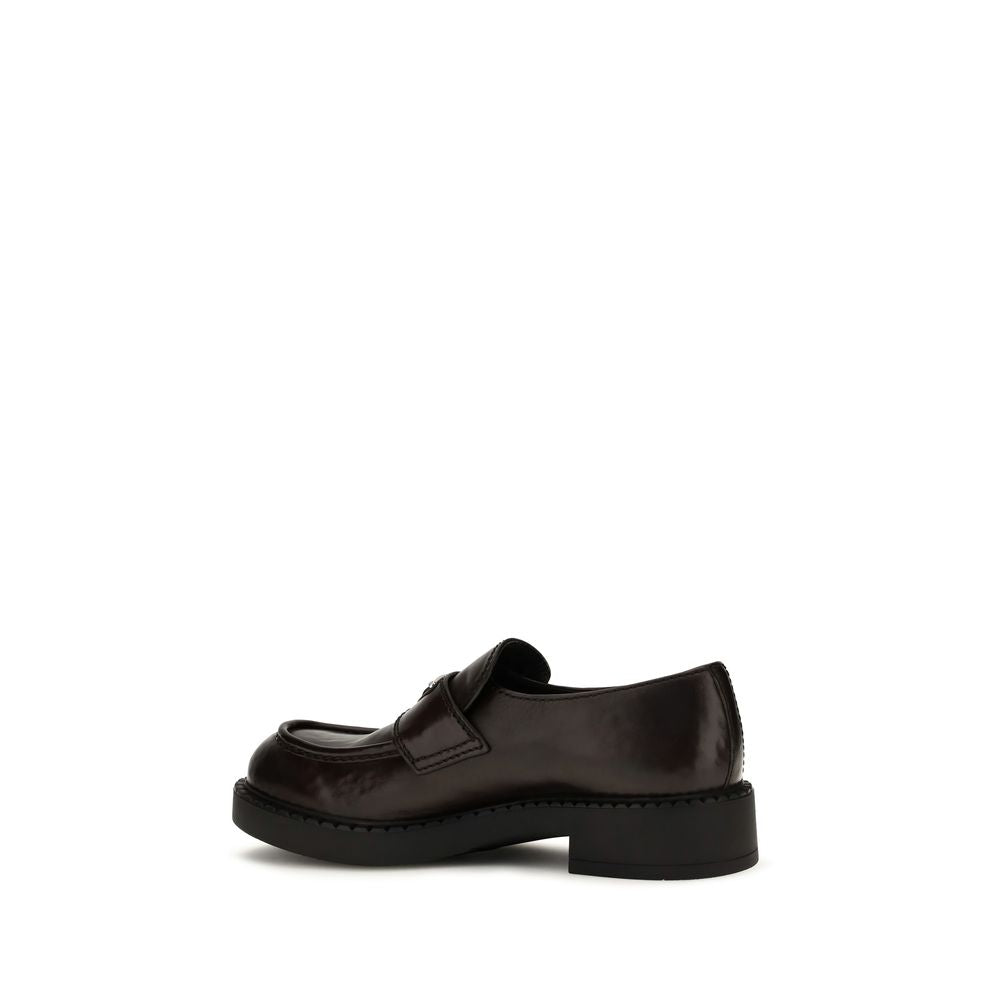 Prada Brown 'Slip-On' Loafers braun