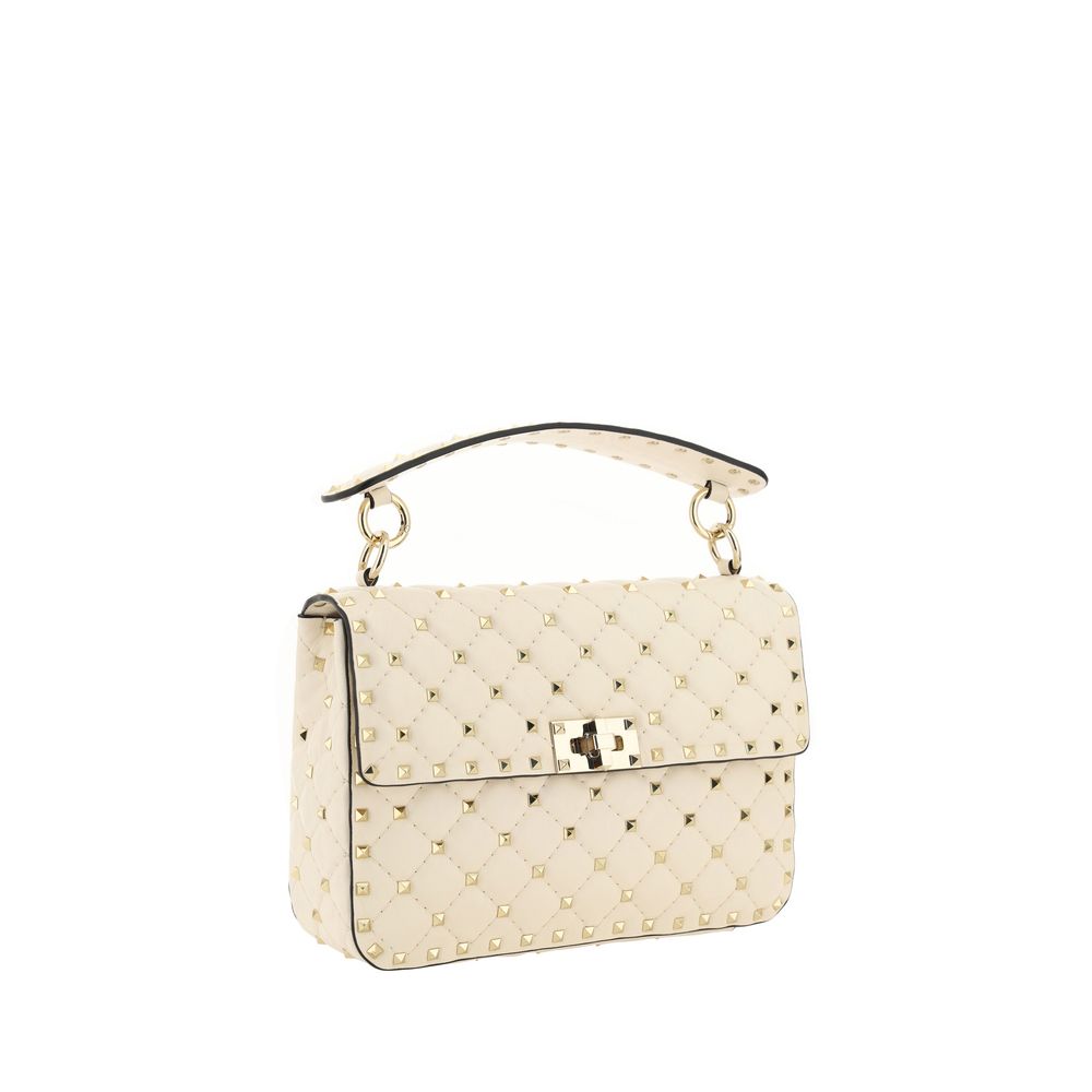 Valentino Garavani Beige 'Rockstud' Small Handbag