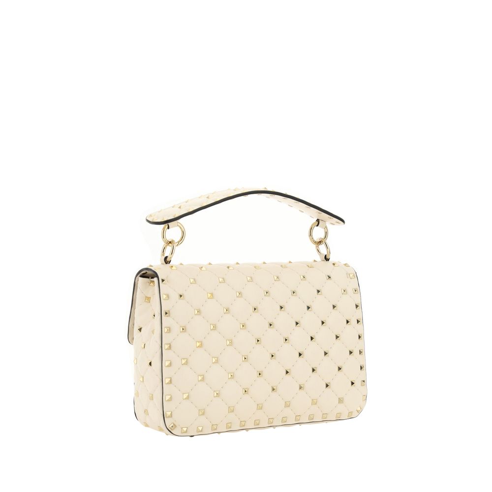 Valentino Garavani Beige 'Rockstud' Small Handbag