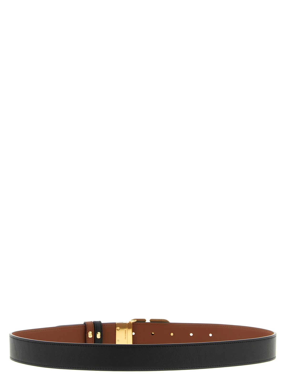 Valentino Garavani Black Regular Belt schwarz