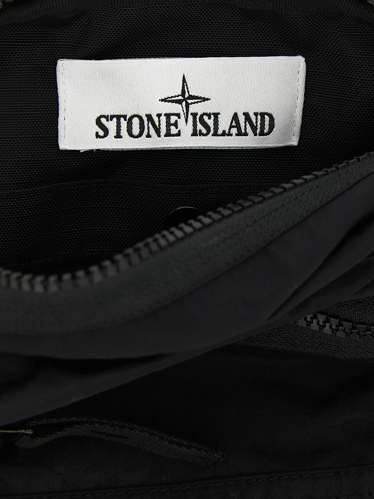 Stone Island Black '9200015' Crossbody Bag schwarz