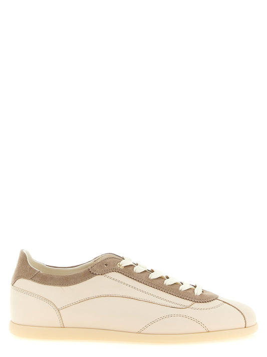 Brunello Cucinelli Beige 'Low Top' Sneakers