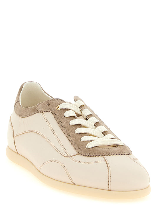 Brunello Cucinelli Beige 'Low Top' Sneakers