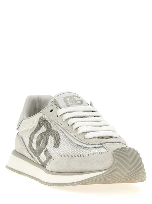 Dolce & Gabbana Gray 'Dg Cushion' Sneakers grau