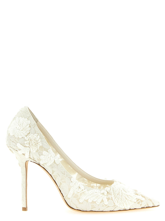 Jimmy Choo Beige 'Love' Pumps
