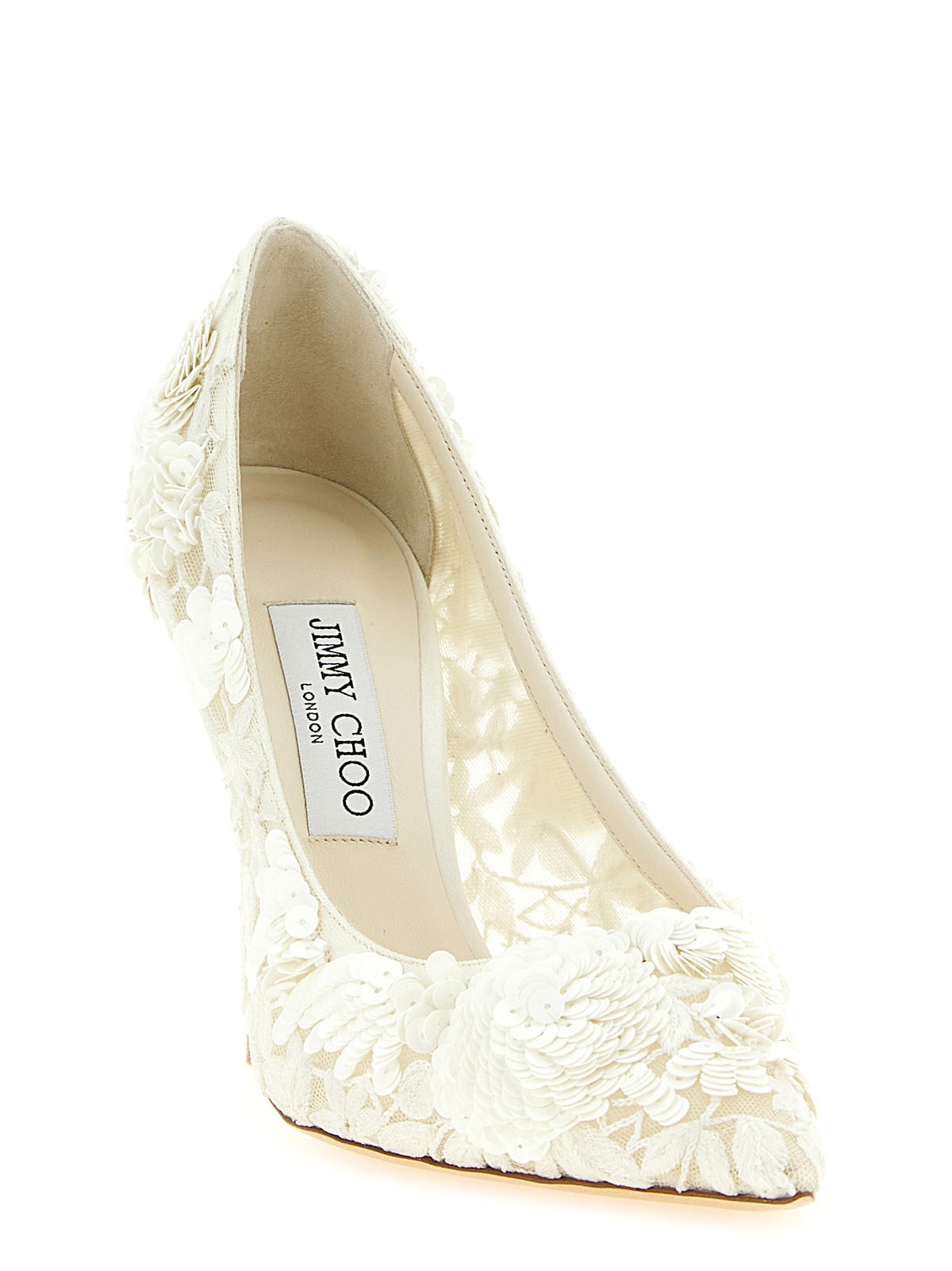 Jimmy Choo Beige 'Love' Pumps