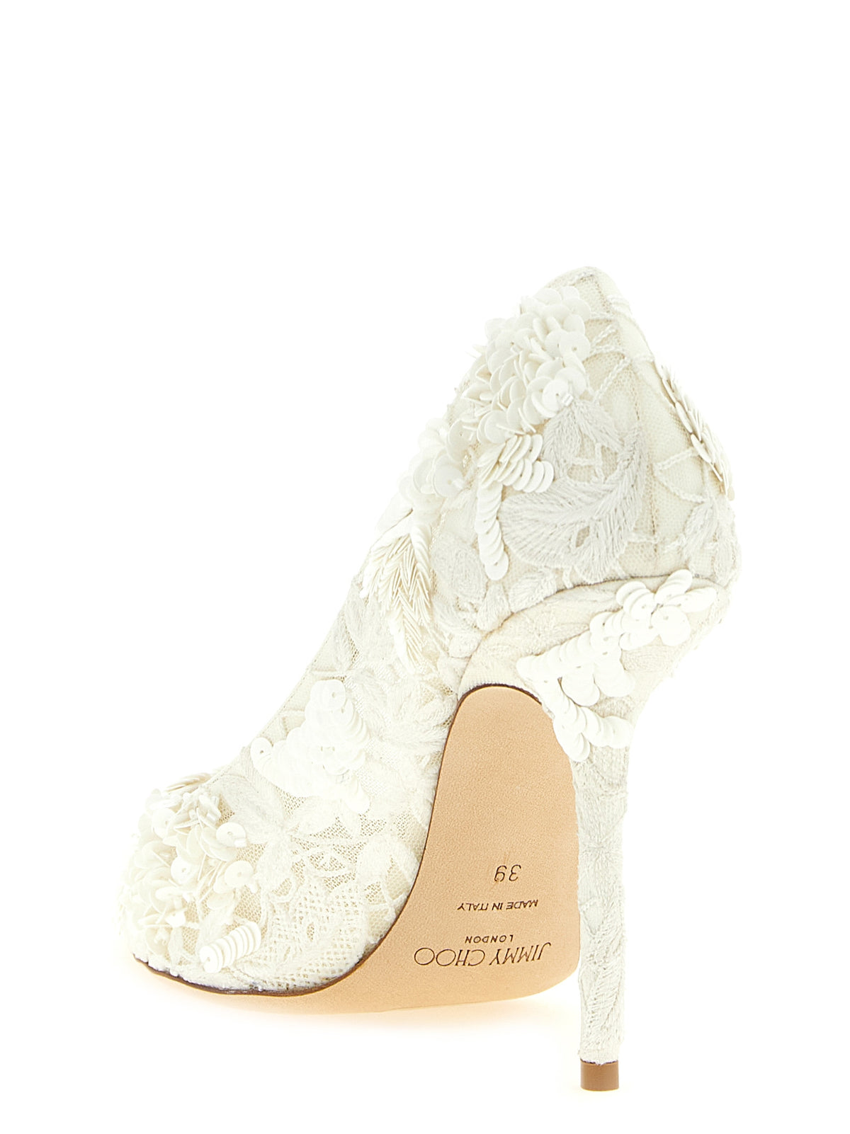 Jimmy Choo Beige 'Love' Pumps