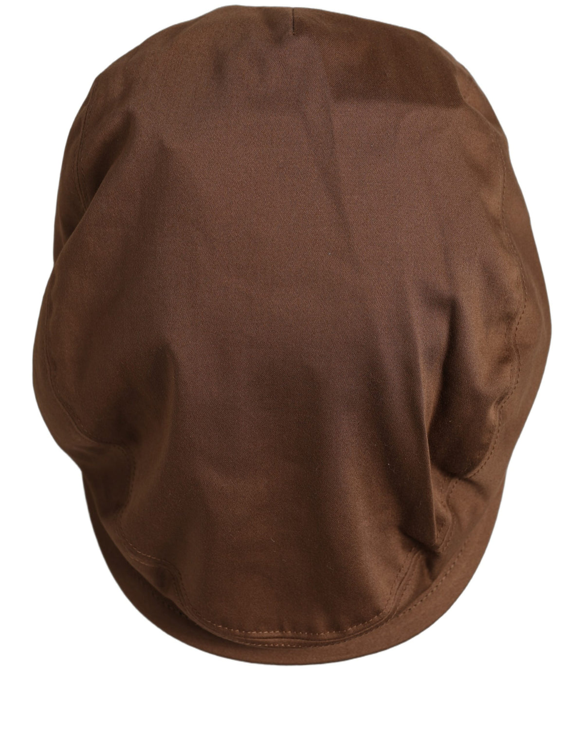 Dolce & Gabbana Men Brown Cotton Newsboy Capello Cabbie Hat braun