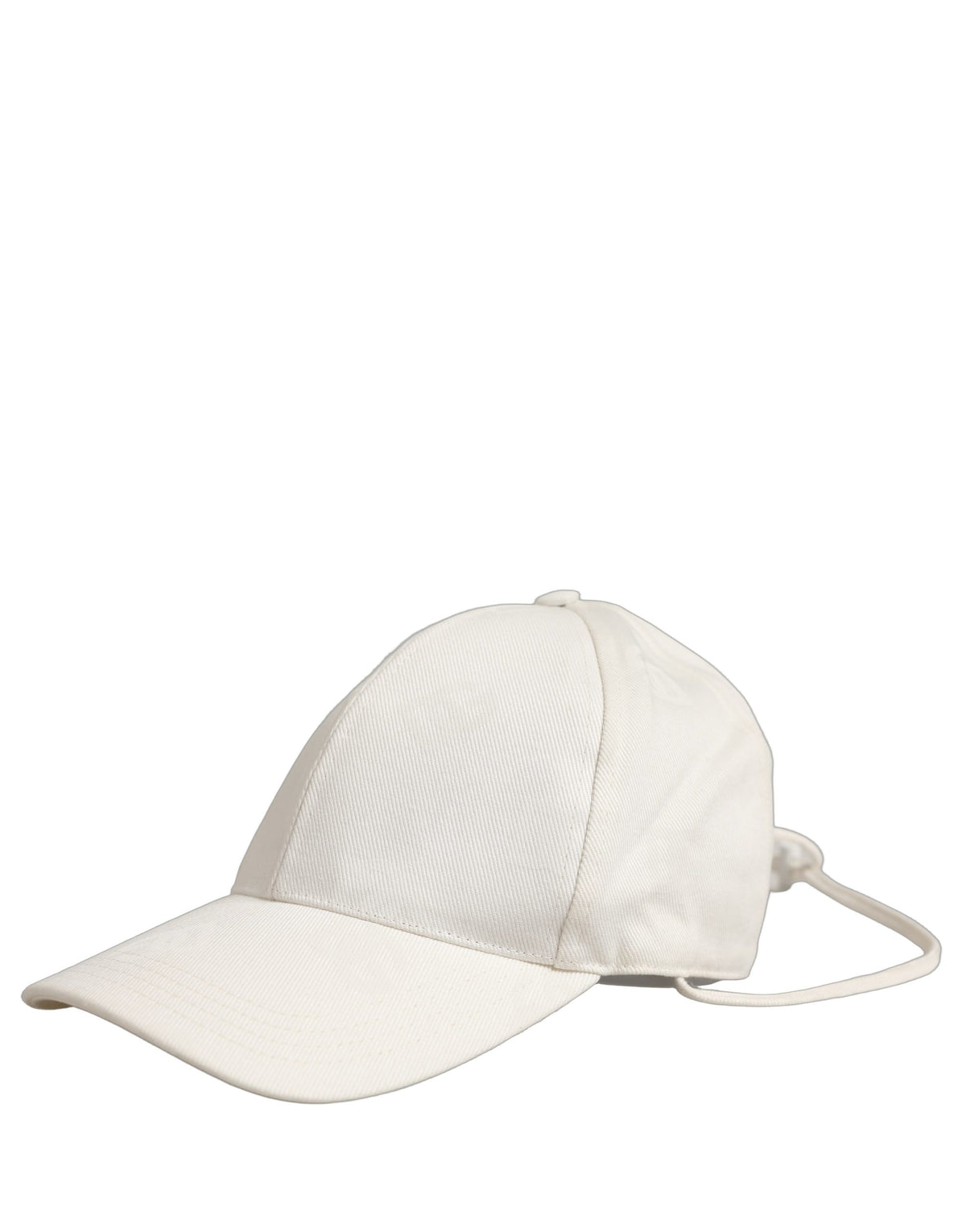 Dolce & Gabbana Men White Cotton Stretch Baseball Capello Hat weiss