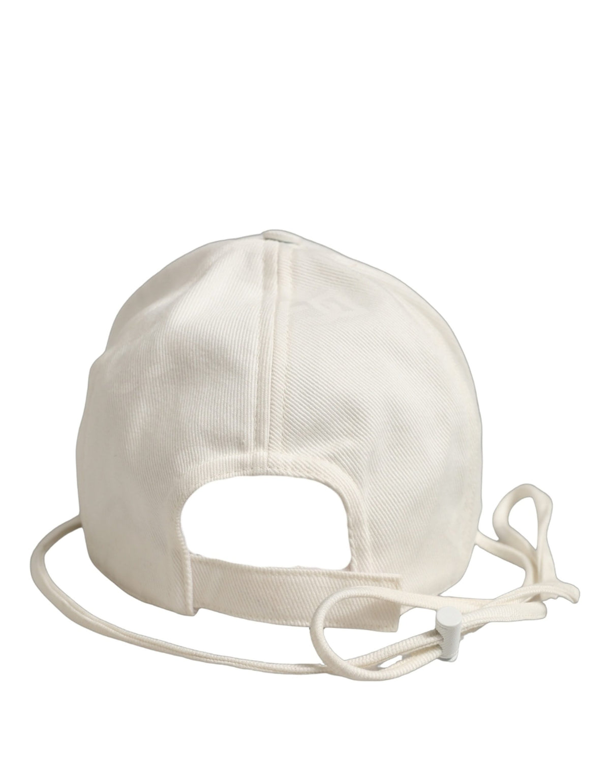 Dolce & Gabbana Men White Cotton Stretch Baseball Capello Hat weiss