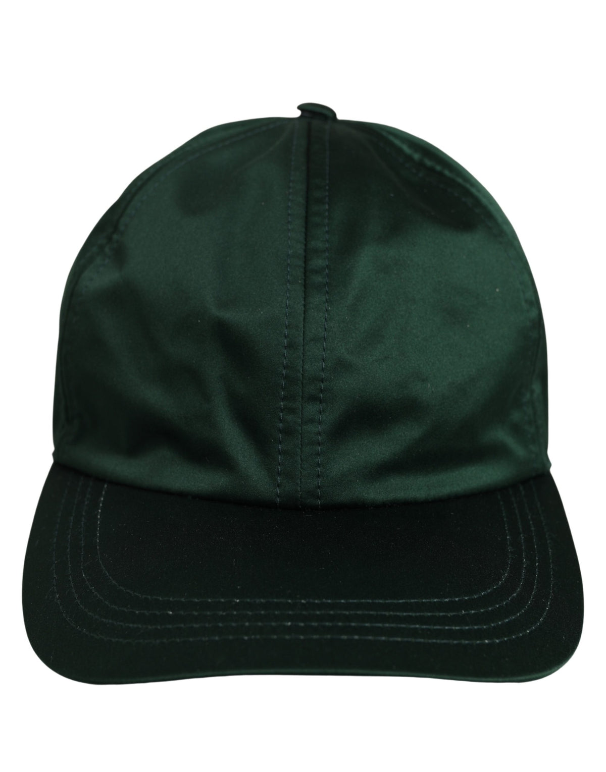 Dolce & Gabbana Men Deep Green Cotton Baseball Cap 6 Panels Hat grun