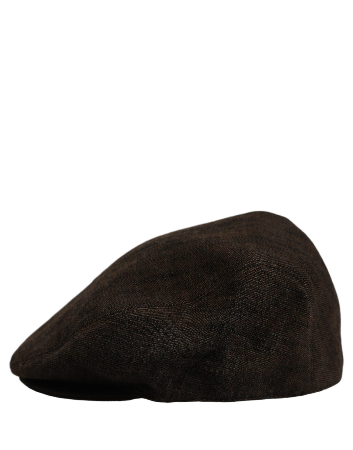 Dolce & Gabbana Men Brown Cotton Flat Cloth Newsboy Cap Hat braun